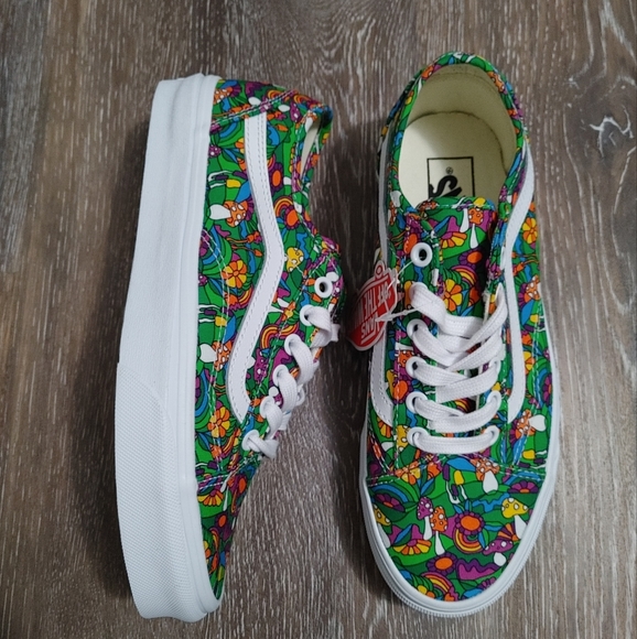 Yellow mushroom vans Clearance